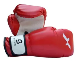 Outdoor -Männer Frauen PU Leder Boxhandschuhe Stanzen mit Mitten Muay Thai Boxhandschuhe Ausrüstung Boxer Accessoire High Quality8341088