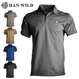 Camisetas táticas de camisa de combate masculino ao ar livre caçar armas de ar tático para caminhar três vias para homens