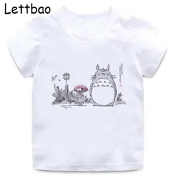 TODIO CILURAS TOTORO TOTORO TSHIRT GHIBLI TERRA MAIS ANIME TEE FONITY Tumblr Tops gráficos Criança Criança 22241977