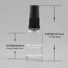 Bottiglie di stoccaggio fornitori di porcellana bottiglia spray in vetro vuoto con pompa da 30 ml di imballaggio olio cosmetico all'ingrosso per il profumo