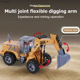 Auto elettrica/RC RC Engineering Car Remote Control Excavator RC Model Auto Toy Cary Engineering Veicolo Escavatore Truck Bulldozer Modell2404