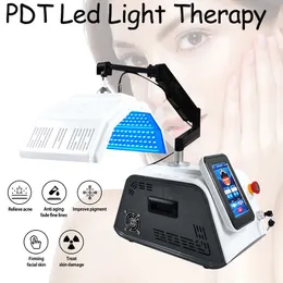 PDT Fotodynamiczna maszyna do terapii 7 kolorów LED Maska twarzy leczenie trądzik obróbka zmarszczek usuwanie rozjaśnianie plam odmładzanie skóry
