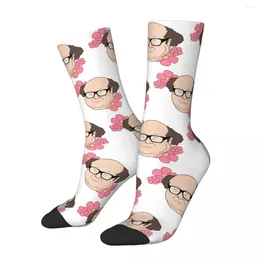 Calzini maschili papà devito harajuku calze di alta qualità per tutta la stagione accessori per tutta la stagione per regalo di compleanno unisex