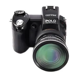 여행 HD Protax Polo D7100 디지털 카메라 3,300 만 픽셀 해상도 자동 초점 전문 SLR 카메라 비디오 24X 광 줌 및 2016