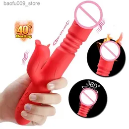 Altri oggetti di bellezza per la salute Plug a doppia vibrazione Pinis maschio Vagina Virginia Male Plug femmina Vibratore Sexy Inhaler Shower Premonition Aldalt Q240426