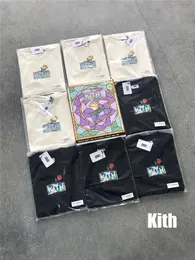 Maglietta Kith FW Flowers Box Men Donne Contattoni di qualità T-Shirt T-Short Short Maniche 240420