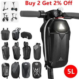 المجففات الدراجات البخارية الواجهة الأمامية لـ Xiaomi M365 Scooter Accessories Universal Electric Scooter Bag 3/4/5L