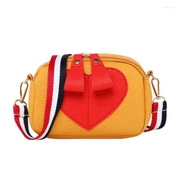 Bag Lovely Mini 2024 Kalp Kore Moda Omuz/Crossbody All-Match Küçük Kare Toptan