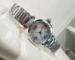 Luxury High quality Wristwatches W31074M7 W3140002 Stainless Steel 35mm White Dial VK Quartz Chronograph Working Unisex Mens Watch6243272