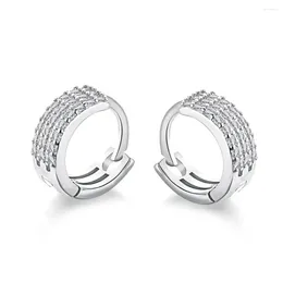 Cluster Rings Karloch S925 Sterling Silver Earrings Are Fashionable Cool And Gorgeous With High-quality European American Style Jewelry