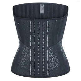 Women's Shapers 25 Steel Bones Latex Waist Trainer Body Shaper Long Torso Corset Shapewear Women Fajas Colombian Girdles Cincher Slimming