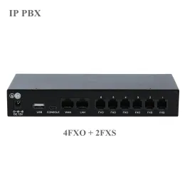 Acessórios Novo chegada IP PBX UC20015 com 60 usuários do SIP 15 CHAMADOS CONFORNTES VOIP SIP PBX SISTEMA