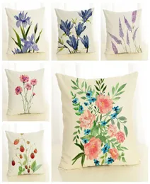 Rose Flower Cushion Capa roxa Lavanda Lounge FUNA COJIN 2019 Cadeira de cadeira de arco da capa de Cadeir