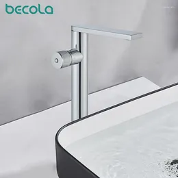 Banyo Lavabo muslukları Becol Yüksek Kalite Uzun ve Kısa Banyo Museti Soğuk Musluk Mikseri Tek BR-2024A96