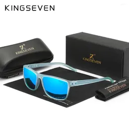 Sunglasses KINGSEVEN 2024 Polarized Women Driving Classic Square Frame Sun Glasses For Men Outdoor Travel