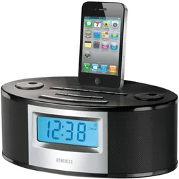 Homedics SS-6510 Soundspa Fusion AM FM Alarm Clock Radio와 iPod 도킹 스테이션 6 자연 사운드 및 LCD 디스플레이 2373