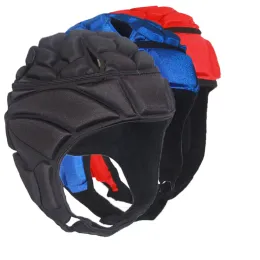 Safety Men Professional Soccer Goalkeeper Helmet Football Sports Rugby Thick EVA Sponge Cap Head Guard Goalie Roller Hat Head Protector