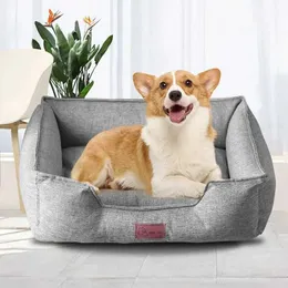 Łagasowe przewoźniki dla kotów przez cały sezon łóżko dla zwierząt miękki oddychany pies sen pada pies łóżko miękkie łóżko dla zwierząt 240426