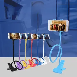 Universal Clone Holder Flexible Long Arm Lazy Phone Holder Clamp Bed Tablet Tablet Tablet Car Mount Bracket for iPhone XS X Samsung