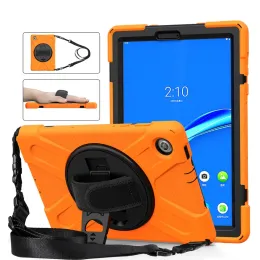 Caso para Lenovo Tab M10 HD Gen 2 Tbx306f 3ª geração TB328FU M8 M9 CASE CRIANÇAS COMPRIMENTO COMBATO DE SILICON SIFE M10 PLUTRO TBX606F TBX606X 10.3