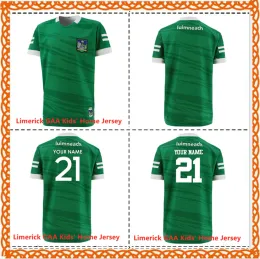 Rugby 2021 Limerick GAA Kids 'Home Jersey 2021/22 Ireland Limerick Training Rugby Jersey Rozmiar 1626