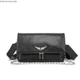 Zadig voltaire çanta omuz çantaları kadınlar lüks crossbody çanta pochette rocky çanta omuz kanadı artış en kaliteli tote elmas tasarımcı 9081