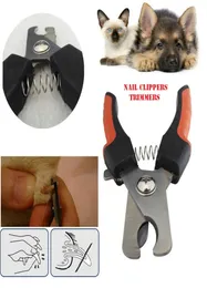 Pet Dog Cat كبير متوسطة الأظافر كليبرز Trimmers All Dogs Gripsoft Claw Stainless Steel Nail Clippers Care Care Box DHL7108397