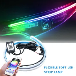 12V LED CAOP CAPA DIA DIA DIA DIA APP APP REMOTO RGB RGB Decorativo Ambiente Lâmpada de Lâmpada de Lâmpada de Backlight 12V Delive 60cm