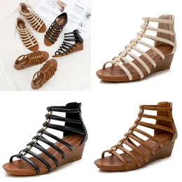 Retro New Hollo Hollo Roman heel tallone comodo sandali di moda di qualità originale