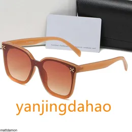 Luksusowa marka Vintage Okulary przeciwsłoneczne Square for Man and Womens Sun okulary mody designerskie odcienie ramy przeciwsłoneczne okulary przeciwsłoneczne UV400 Gradient soczewki Mała ramka