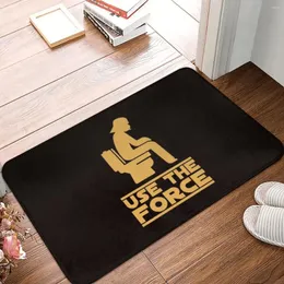 Halılar Kuvvet Polyester Puafat Halısı Halı Halı Mat Footpad Slip Slip Dayanıklı Ön Oda Koridoru Mutfak Yatak Odası Balkon Tuvalet