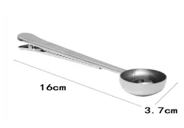 Urijk Multifunction Kitchen Supplies Coffee Scoop With Clip Stainless Steel Tea Coffee Measurin9077002