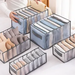 Mesh förvaringsbyxor Underkläder förvaring efterbehandling av lådan garderob lådan skiktad efterbehandling bärbar strumpor skiktad väska