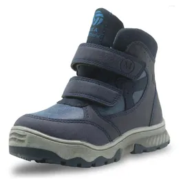 Boots Dollplus 2024 Style Kids Krok Loop Boys Winter Those круглой ноги мальчик лодыжка удобная повседневная