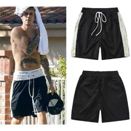 Kanyess West High Street INS 5-очковые шорты Mens DP Leart String логотип Bieber той же хип-хоп повседневная мода