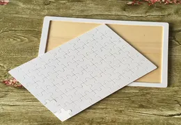 DIY SUBlimação em branco transferência de calor Blanks Puzzle Puzzle Produto A4A5 Trinquedos de madeira multistandos para crianças Personalização de logotipo 2706804