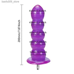 Altri oggetti di bellezza della salute Rough Beast Vac-U-Lock Plug False Penis per accessori per macchine sessuali Masturbazione automatica Donne e uomini Q240426