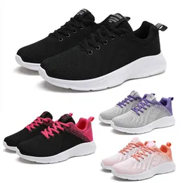 Spedizione gratuita Uomini da donna Scarpe da corsa a bassa morbida pizzo up traspirante da maschi rosa viola rosa viola sneakers sport gai