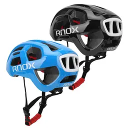 RNOX Cycling Hełm do jazdy na głowicy Ochronne Onepiece do formowania obwód typu koła zębate regulowane 240422