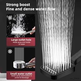 Bathroom Shower Heads 7 Modes large Area Shower Head Adjustable High Quality High Pressure Water Saving Flow Shower Faucet Nozzle Bathroom Accessories