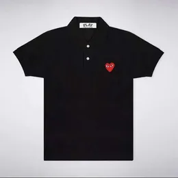 T-shirt oyun kadın tasarımcı en kaliteli lüks moda tişört yaz renkli aşk işlemeli polo boyun