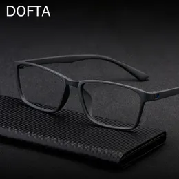 Dofta Ultralight TR90 Gläser Rahmen Männer optische Myopia Brille Männliche Kunststoff verschreibungspflichtige Augenbrille 5196a 240410