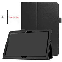 Mice Flip Case for Huawei Mediapad T5 10 Ags2w09/l09/l03 10.1 Tablet Cover Funda Stand Pu Leather Skin for Huawei T5 10 9.6 T5 Shell