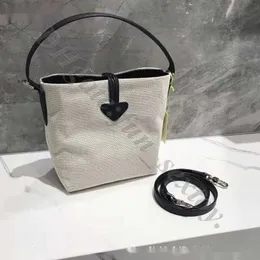 Store Clearance Wholesale 95% Off High-version wallet 2024 Perfect Straddle French bolsos Bamboo Canvas Women's Bucket Bag Portable Single-shoulder Oblique
