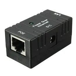 2024 10M/100MBP POE POWER Over Ethernet RJ-45 Injector injector Wall Wall Adapter لـ CCTV IP Camera Networkingfor IP Camera تثبيت