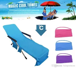 Lounger Mate Beach Towel 3 Colors 73210cm Microfiber Sunbath Lounbath Loungger Bed Garden Beach Chair Cover Towels Beach Accessorie2421506