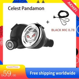 Headphones Celest Pandamon 10mm SPD Square Planar Driver InEar Wired hifi Earphones most selling Kinera Ruyi Angeldac Musehifi M1 7HZ ZERO