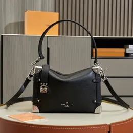 borsette laterale da 10A di alto livello borsetta trapuntata in pelle di pecora a traversa box quadrata box da donna borsa da donna m25160 borsetta di alta qualità louisvutionbag 1:
