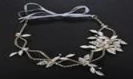 여성을위한 최신 웨딩 크리스탈 헤드 밴드 헤어 체인 신부 Tiaras와 Crowns를위한 Handmade Bridal Hair Vine Jewelry JCG0217652961