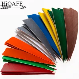 السهام 100pcs hiq 4inch تركيا سهم ريشة السهم flecting الرماية السهم السهم السهم الرماية flection